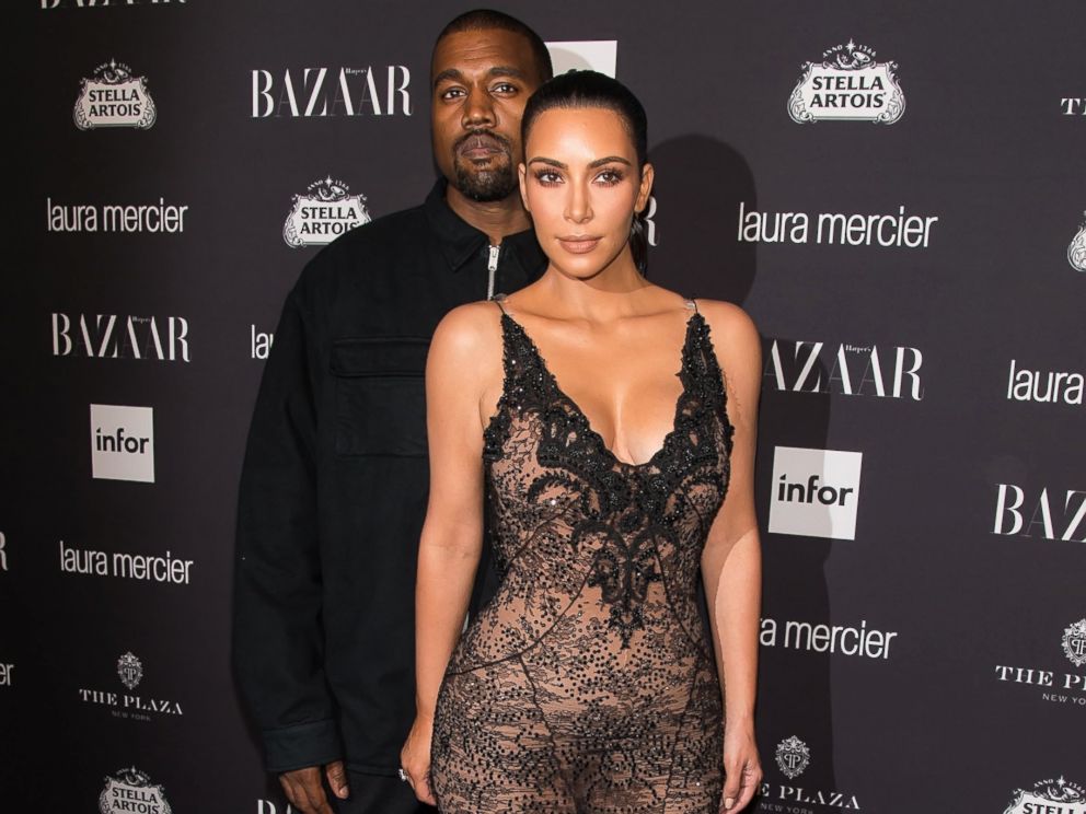 PHOTO: Kanye West and Kim Kardashian West attend Harpers BAZAAR Celebrates ICONS By Carine Roitfeld at The Plaza Hotel, on Sept. 9, 2016, in New York City. 