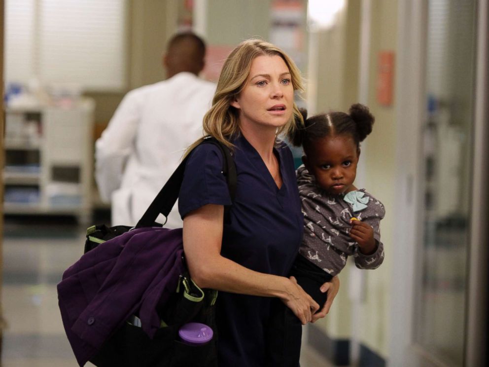 PHOTO: Ellen Pompeo in an episode of Greys Anatomy, which aired on Nov. 8, 2012, on the ABC Television Network. 