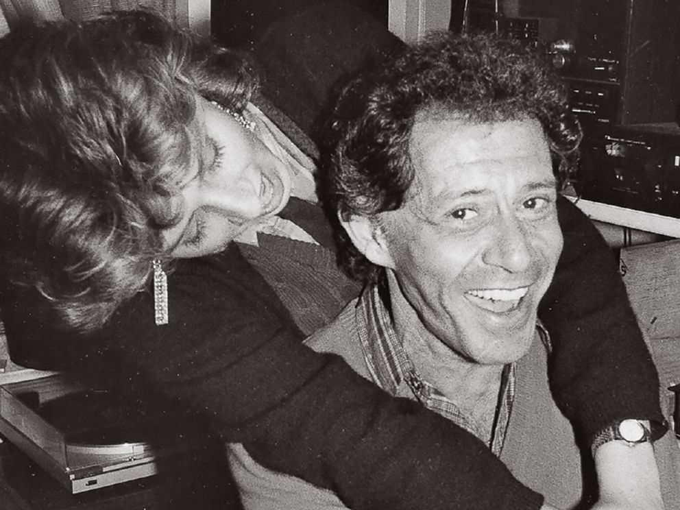 PHOTO: Joely Fisher hugs her father, Eddie Fisher, in this undated family photo.