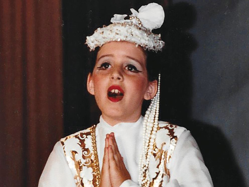 PHOTO: Joely Fisher performs in costume in this undated family photo. 