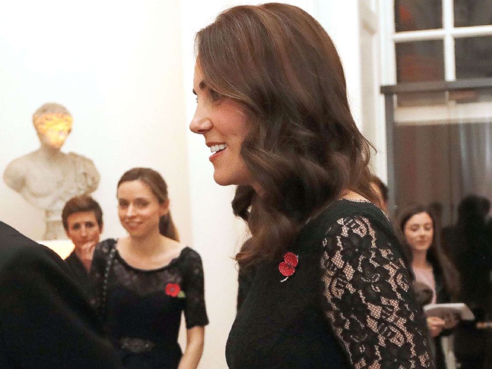 PHOTO: Kate Middleton attends the 2017 Gala Dinner for The Anna Freud National Centre for Children and Families (AFNCCF), in The Orangery at Kensington Palace in London, Nov. 7, 2017.
