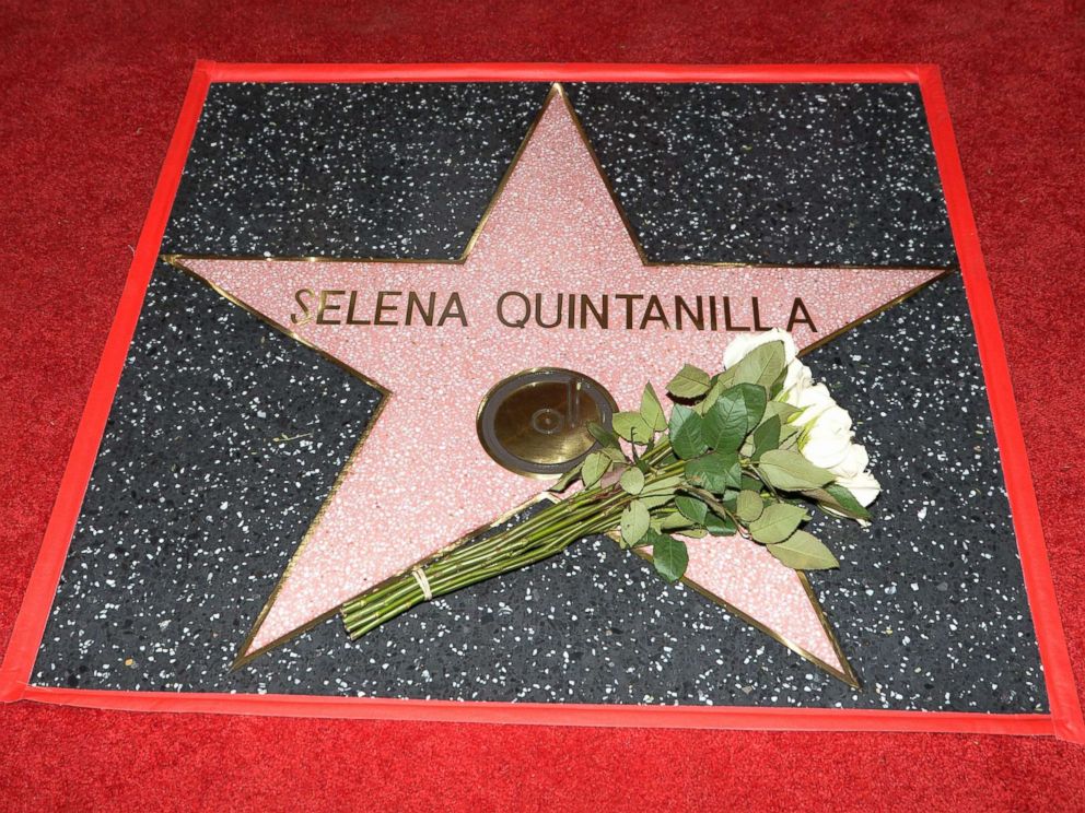 PHOTO: Singer Selena Quintanilla is honored posthumously with a Star on the Hollywood Walk of Fame, Nov. 3, 2017, in Hollywood, Calif.