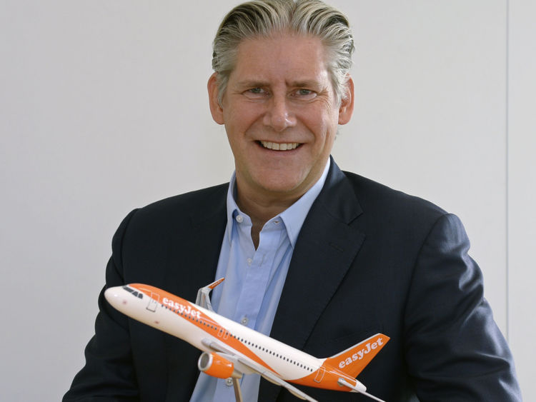 Johan Lundgren is a 30-year travel industry veteran and former deputy CEO of TUI. Pic: easyJet