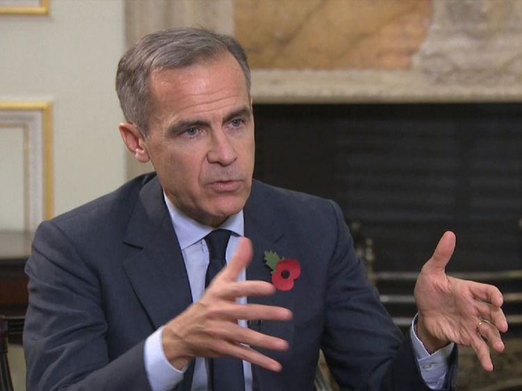The governor of the Bank of England talks to Sky's Ed Conway about interest rates rising