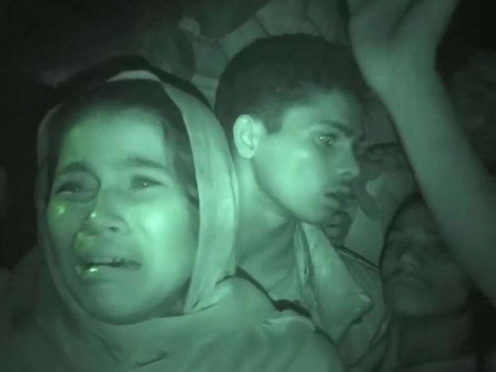 PHOTO: Rohingya Muslims stranded in Myanmar were filmed by a Sky News team that entered the country from Bangladesh.