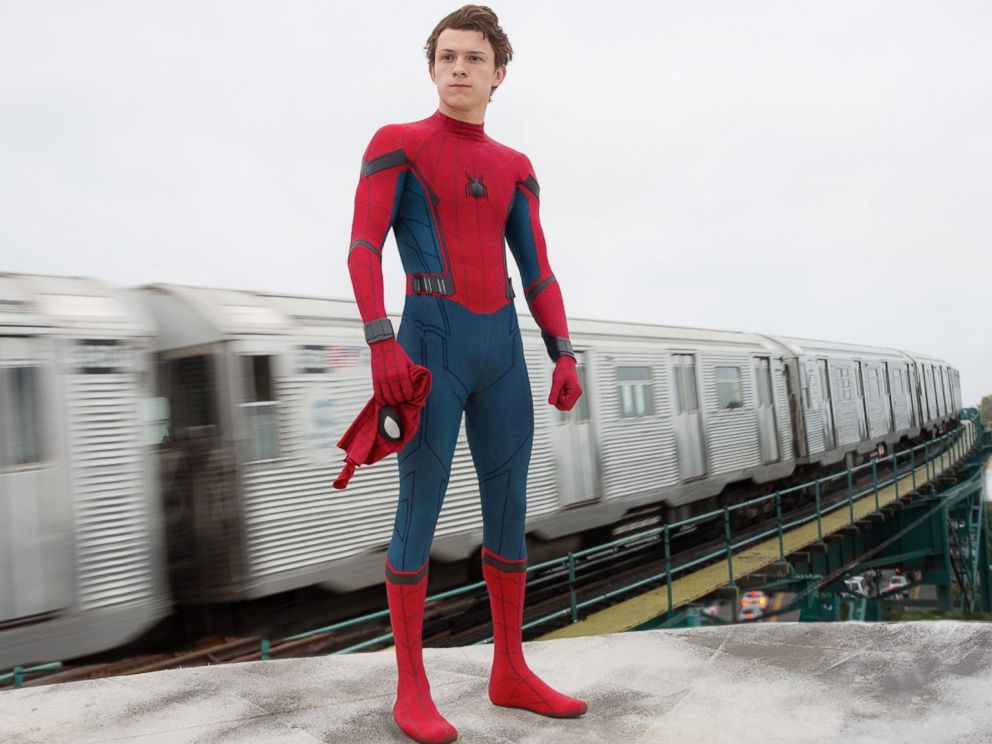 PHOTO: Tom Holland appears in a scene in the movie Spider-Man, Homecoming. 