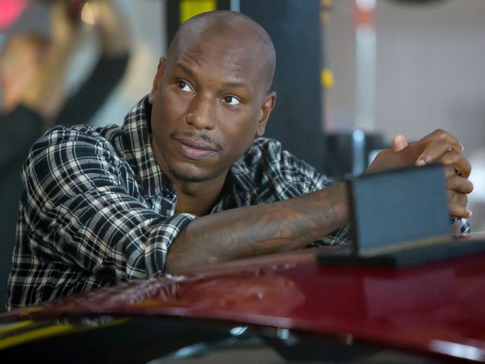 PHOTO: Tyrese Gibson as Roman in The Fate of the Furious. 