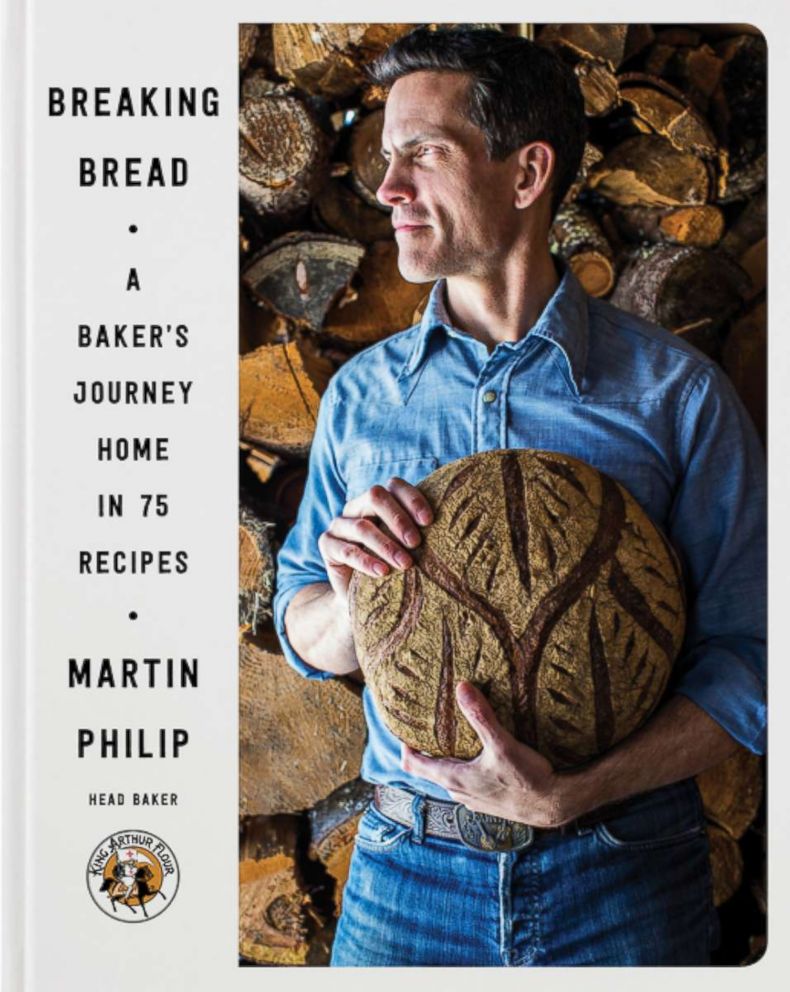PHOTO: The cover for Breaking Bread: A Bakers Journey Home in 75 Recipes by Martin Philip is pictured here. 