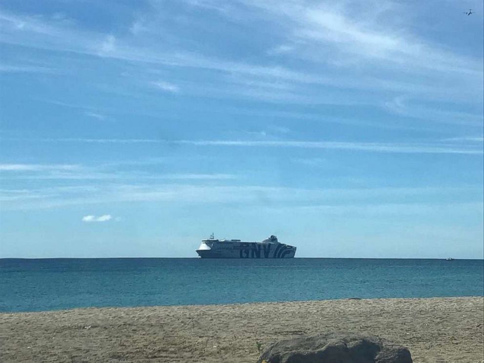 Ross University relocated to a cruise ship in the waters off St. Kitts following Hurricane Marias devastation.