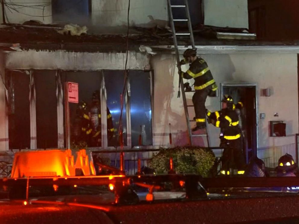 PHOTO: Firefighters at the scene of fatal fire, Dec. 18, 2017, in the Brooklyn borough of New York. The early morning fire caught a family sleeping and left 4 dead. 