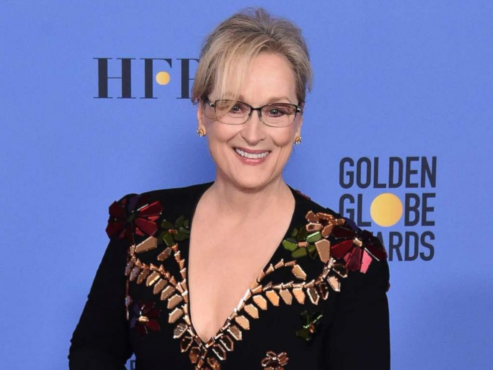 PHOTO: Meryl Streep poses in the press room during the 74th Annual Golden Globe Awards at The Beverly Hilton Hotel, Jan. 8, 2017 in Beverly Hills, Calif. 