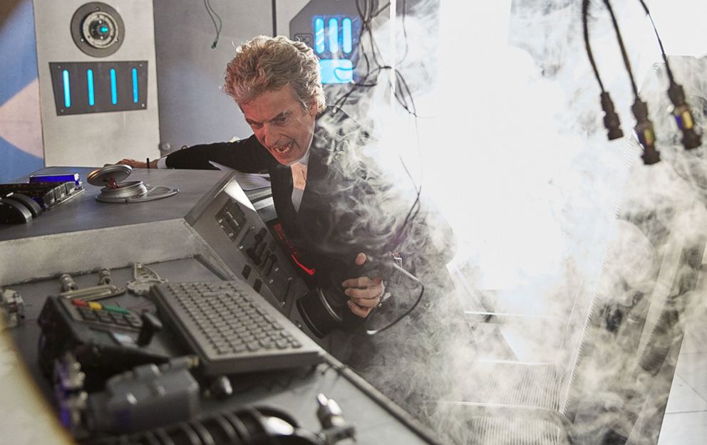 PHOTO: Peter Capaldi appears in a scene from Doctor Who.