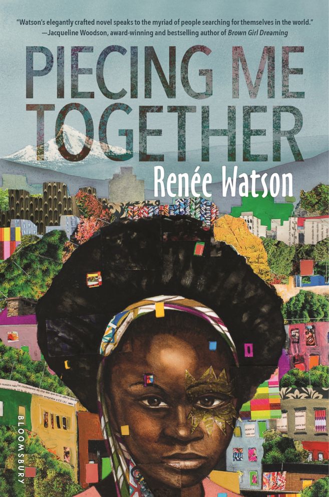 PHOTO: The cover for Piecing Me Together by Renee Watson is pictured here. 
