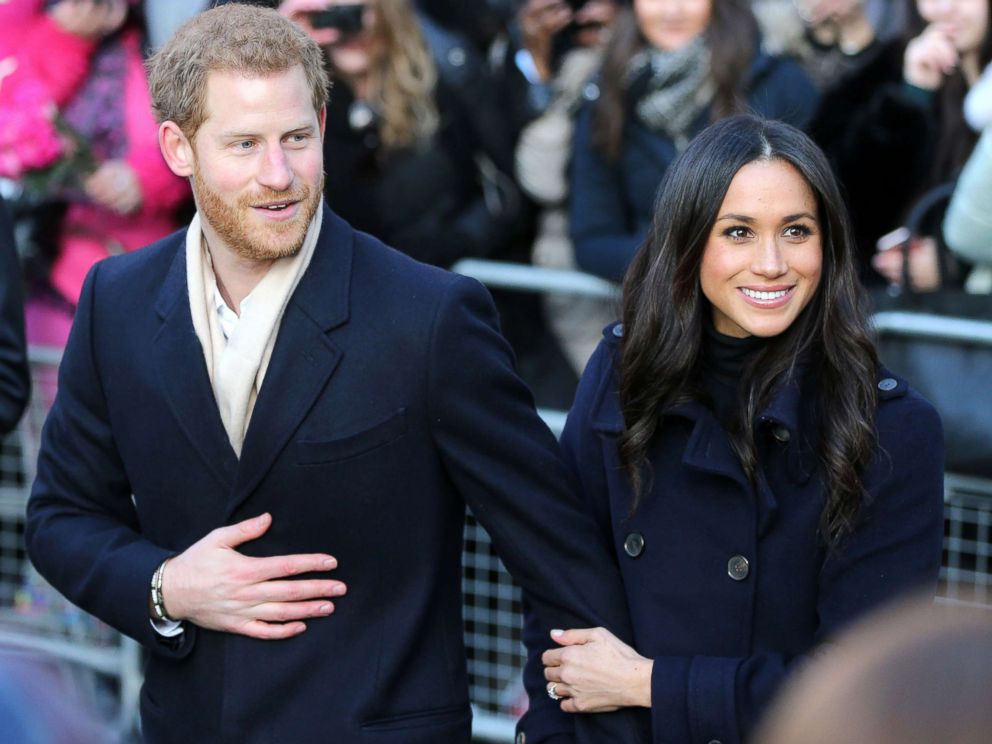 PHOTO: Britains Prince Harry and his fiancee, Meghan Markle visit the Terrence Higgins Trust World AIDS Day charity fair at the Nottingham Contemporary, in Nottingham, England, Dec. 1, 2017.