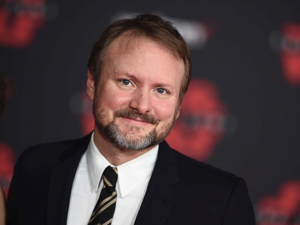 PHOTO: Director Rian Johnson arrives at the Los Angeles premiere of Star Wars: The Last Jedi at the Shrine Auditorium, Dec. 9, 2017 in Los Angeles. 