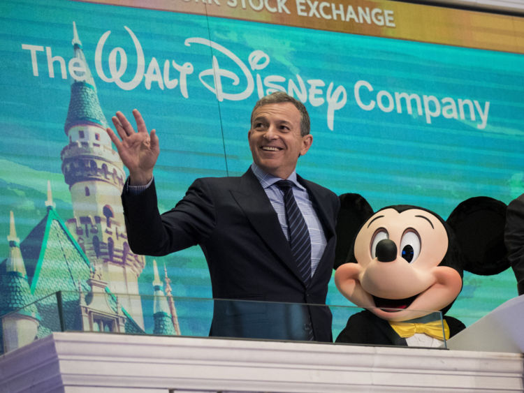 Chief executive officer and chairman of The Walt Disney Company Bob Iger 