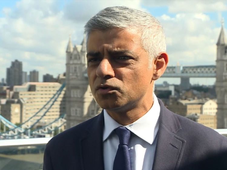 Sadiq Khan: Posts are a 'betrayal of the special relationship