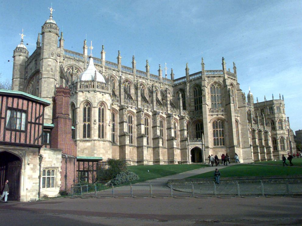 PHOTO: In this file photo dated June 1, 1999 shows St. Georges Chapel at Windsor Castle in Berkshire, which has been chosen as the venue for the wedding of Prince Harry and Meghan Markle. 