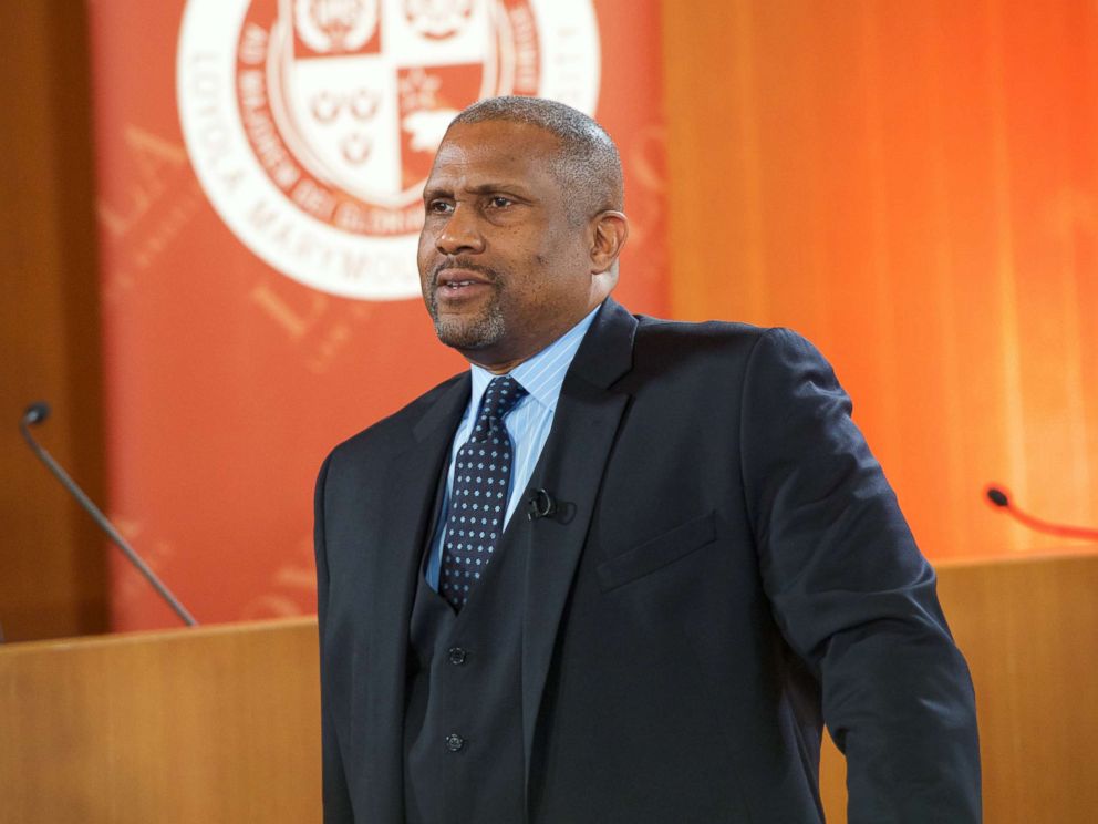 PHOTO: Talk Show Host Tavis Smiley hosts a PBS Special Courting Justice at Loyola Law School, June 10, 2016 in Los Angeles. 