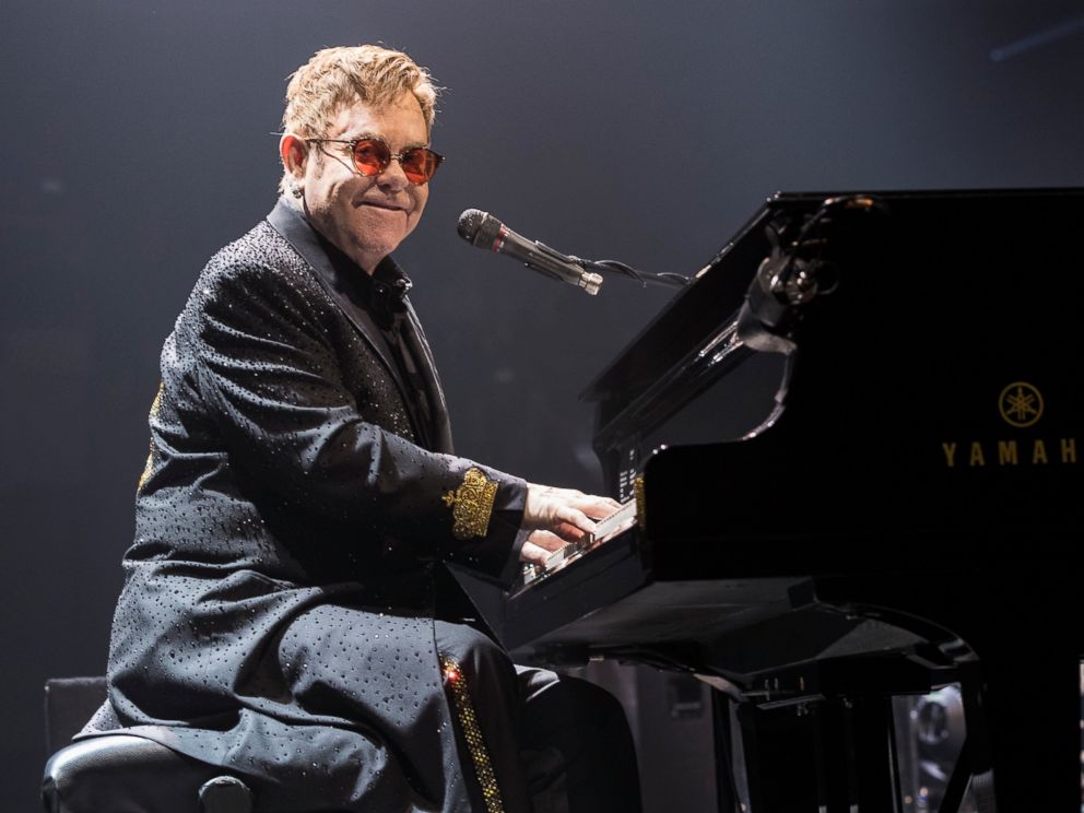 PHOTO: Elton John performs on stage at Save On Foods Memorial Centre, March 11, 2017, in Victoria, Canada. 