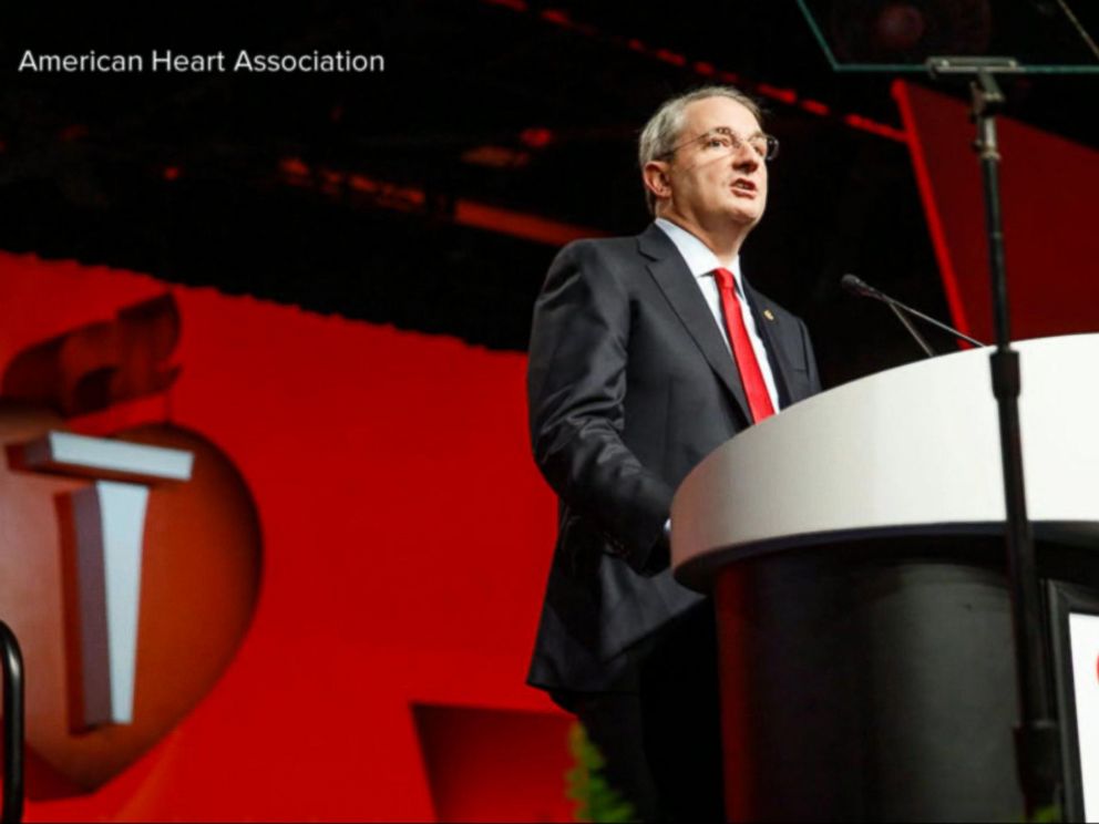 PHOTO: President of the American Heart Association Dr. John Warner at an undated event.