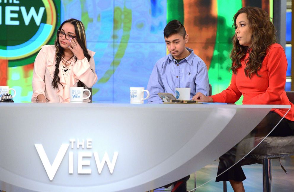 PHOTO: Jorge Garcia, an undocumented husband and father of two, and his family today spoke out on The View about his deportation to Mexico this week after living in the United States for 30 years.