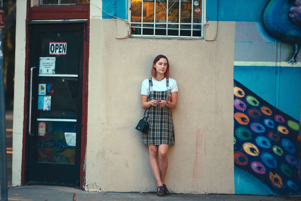 PHOTO: Saoirse Ronan in a scene from Lady Bird. The film, directed by Greta Gerwig, was named best picture at the New York Film Critics Circle Awards, Nov. 30. 