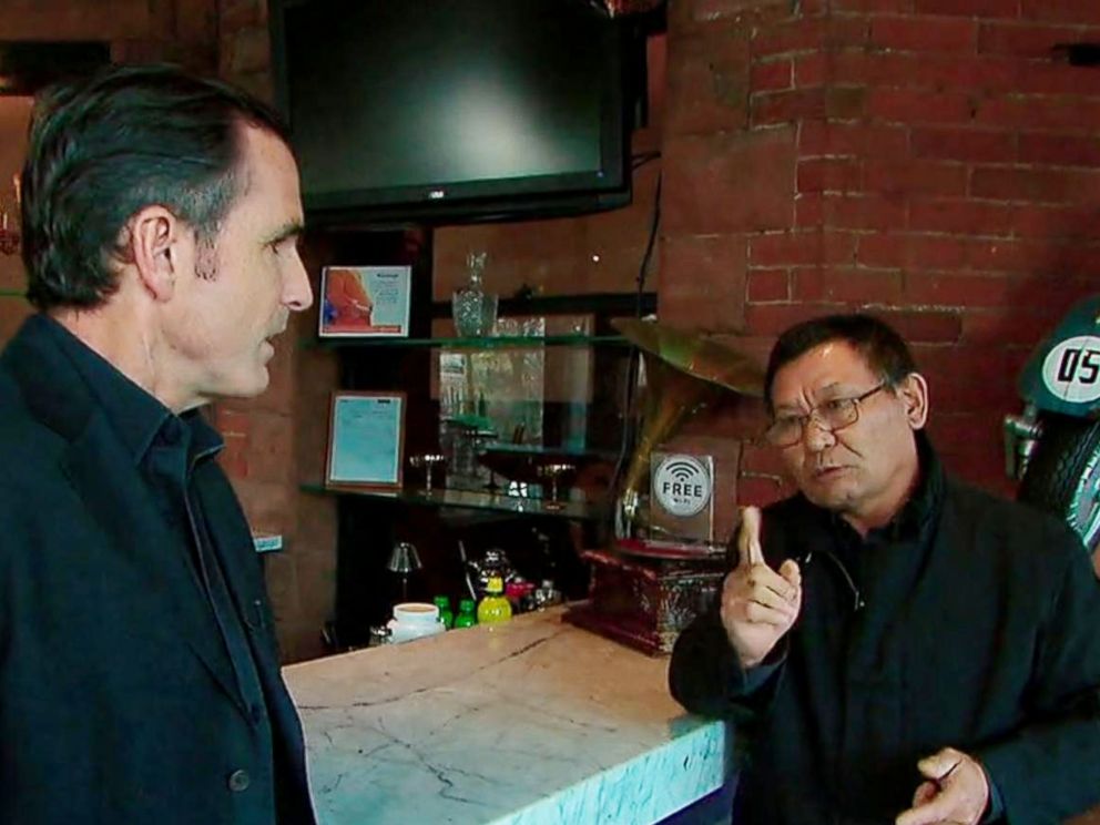 PHOTO: Lee Young-guk, an ex-bodyguard for North Korea’s former dictator Kim Jong Il, is seen here with ABC News Bob Woodruff.