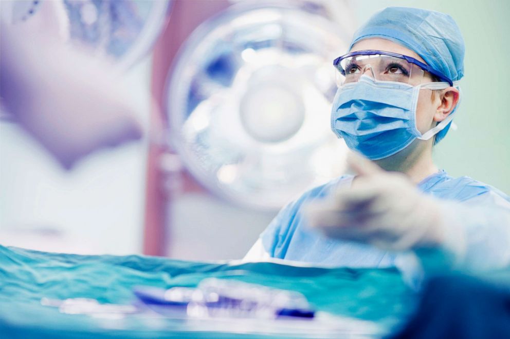 PHOTO: Stock photo of a nurse in an operating room.