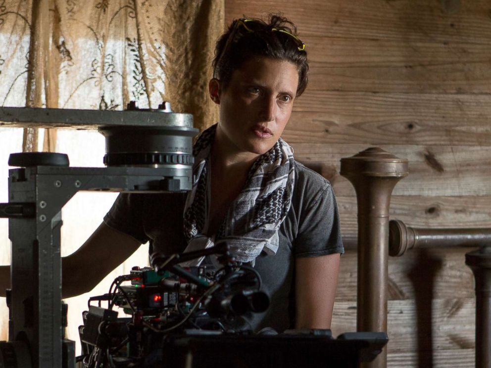 PHOTO: This image released by Netflix shows Rachel Morrison on the set of the film Mudbound.
