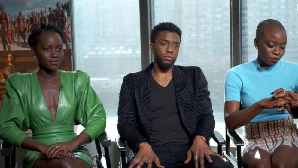VIDEO: Black Panther stars Chadwick Boseman, Lupita Nyongo on the films pre-sale success