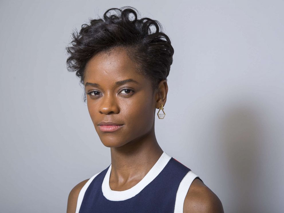 PHOTO: Letitia Wright poses for a portrait at the Black Panther press junket at the Montage Beverly Hills in Beverly Hills, Calif. on Jan. 30, 2018.