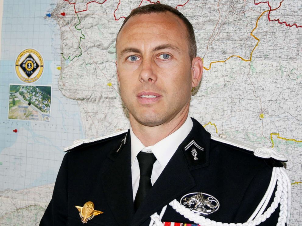 PHOTO: Arnaud Beltrame is pictured in this undated photo provided by La Manche Libre.