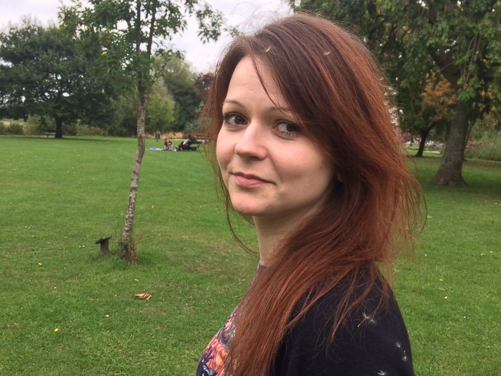 PHOTO: This undated image taken from the Facebook page of Yulia Skripal on March 8, 2018 allegedly shows Yulia Skripal, the daughter of former Russian spy Sergei Skripal, in an unknown location. <p itemprop=